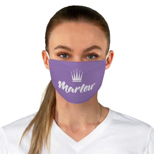 Marlow Fabric Face Mask (Purple)