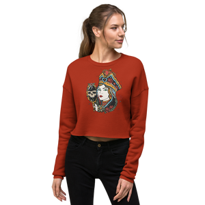 Lucid Queen Crop Sweatshirt