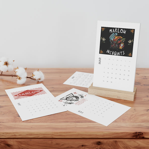 2021 Vertical Desk Calendar