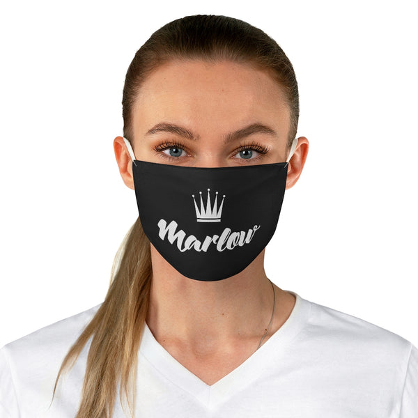 Marlow Logo Fabric Face Mask