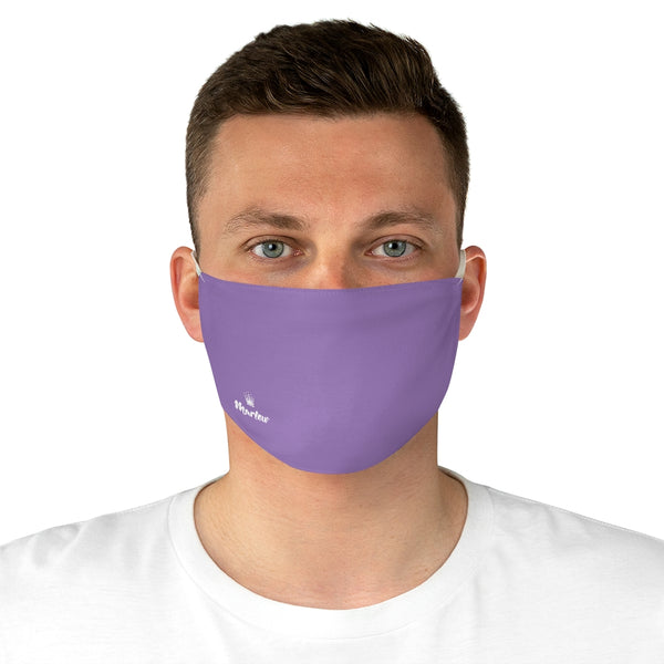 Small Logo Fabric Face Mask (Purple)