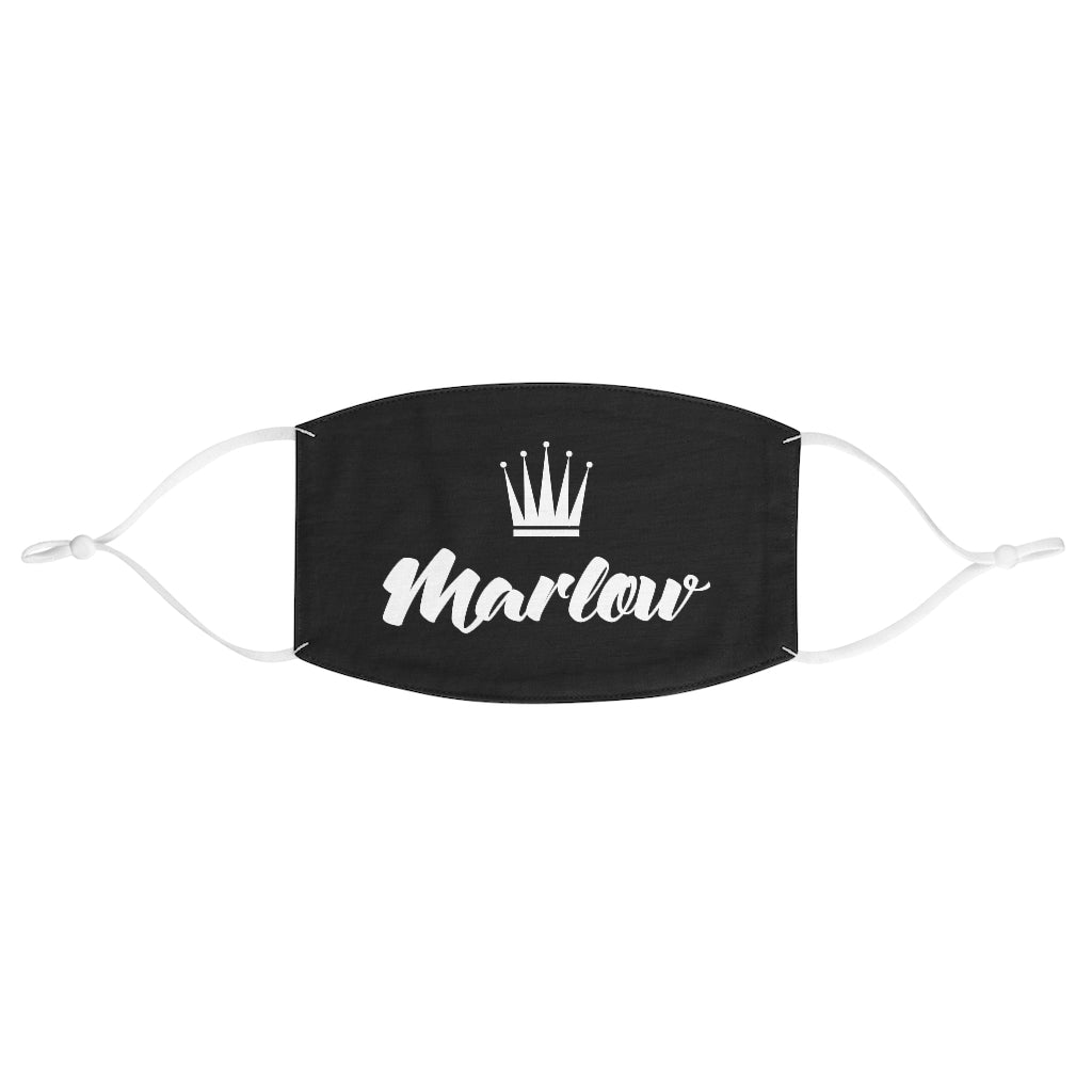 Marlow Logo Fabric Face Mask