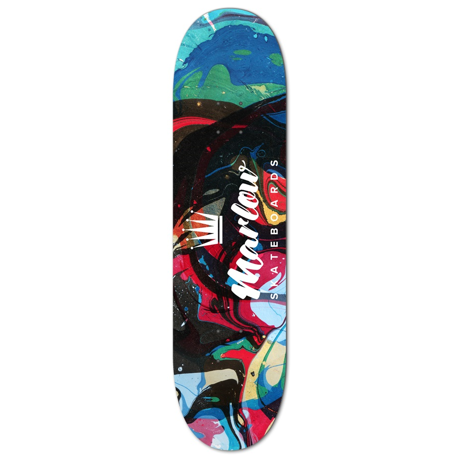 Abstract 8" Deck