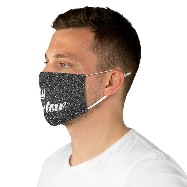 Black Flag Fabric Face Mask