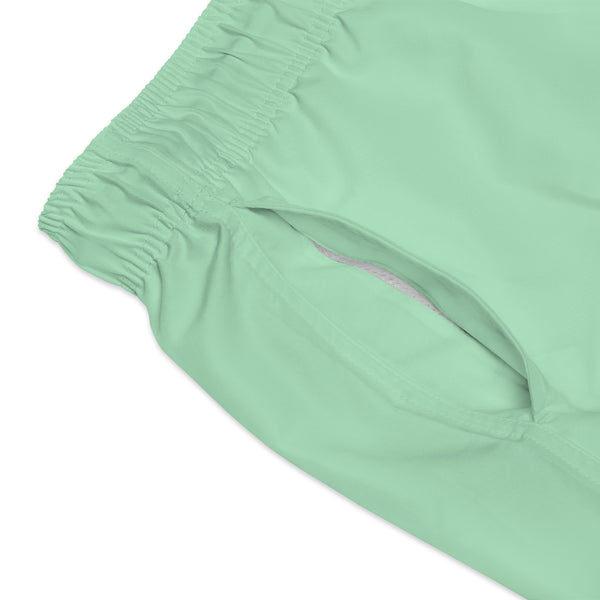 Marlow Crown Logo Mint Swim Trunks