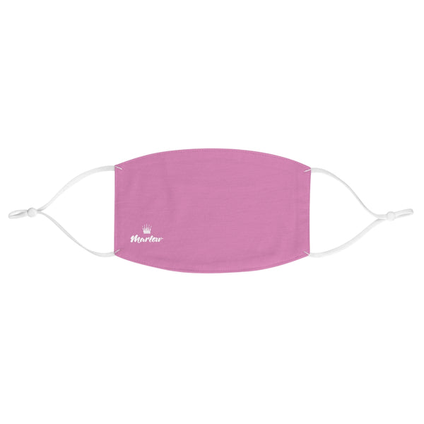 Small Logo Fabric Face Mask (Pink)