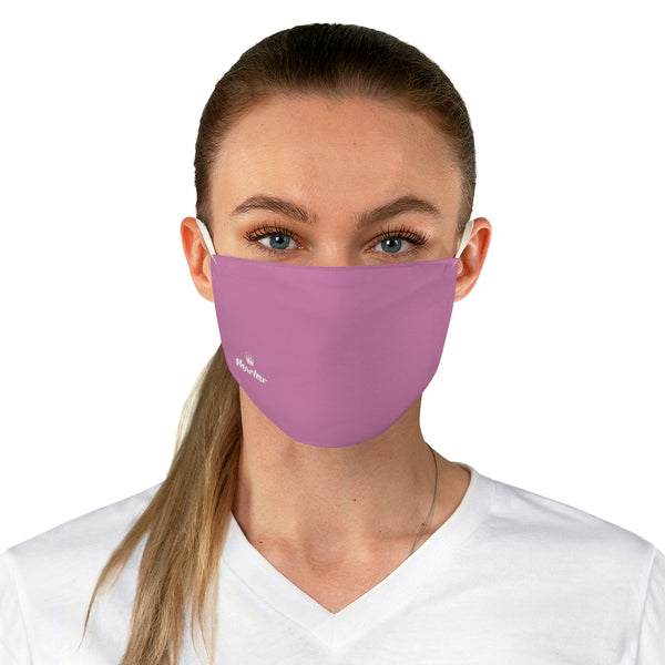 Small Logo Fabric Face Mask (Pink)