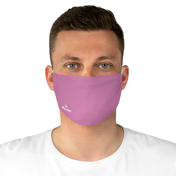 Small Logo Fabric Face Mask (Pink)