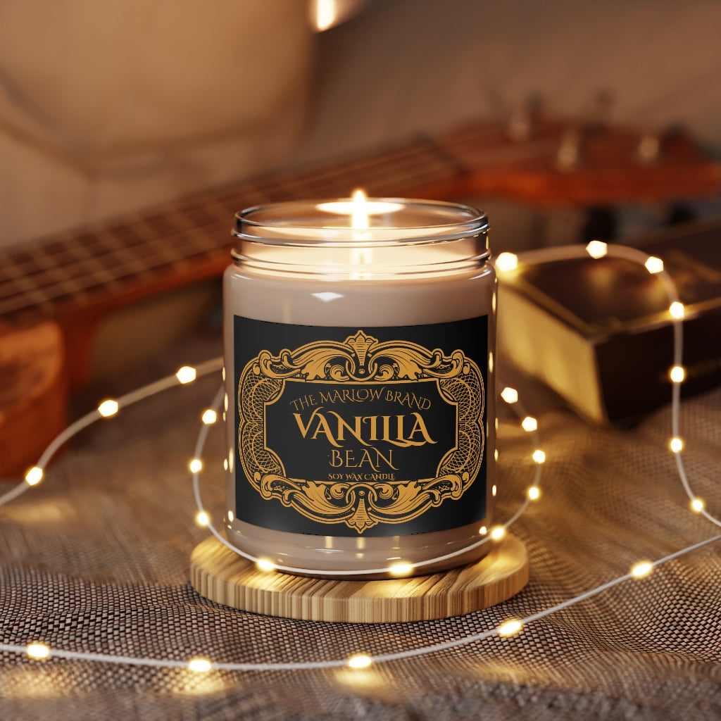 Vanilla Bean Scented Soy Candle, 7.5 oz