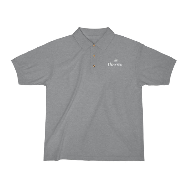 Men's Crown Logo Jersey Polo Shirt