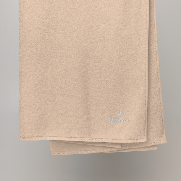 Marlow Logo Oversized Turkish Cotton Towel