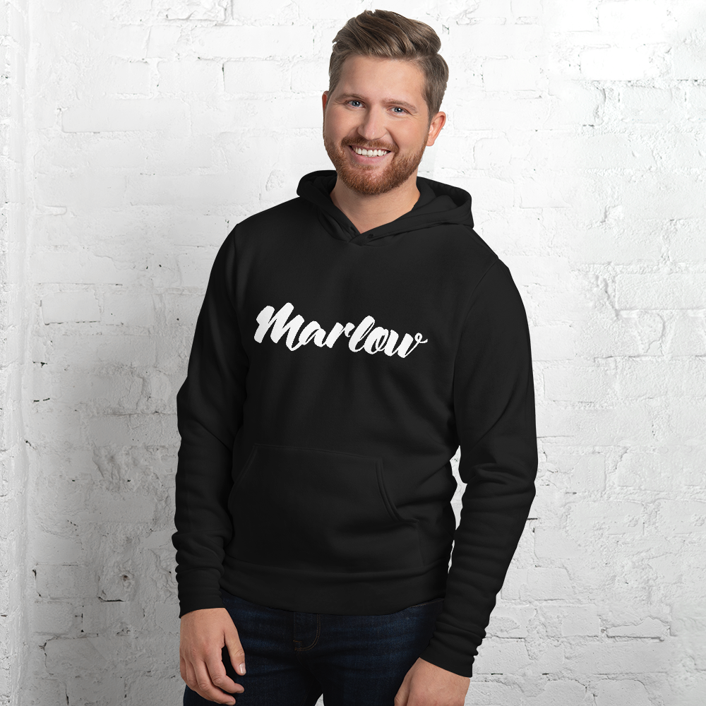 Marlow Script Logo Lightweight Hoodie