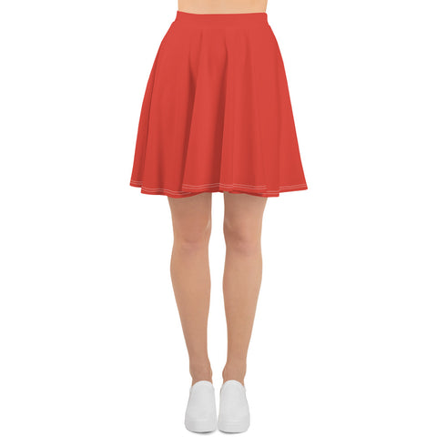Fiesta Red Skater Skirt
