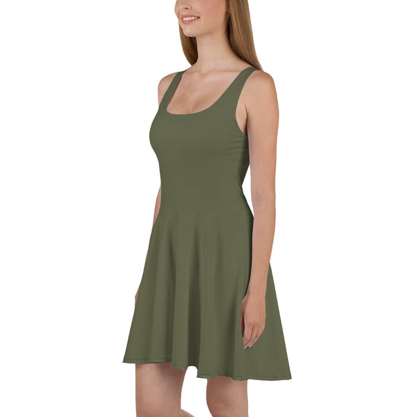 Terrarium Moss Skater Dress