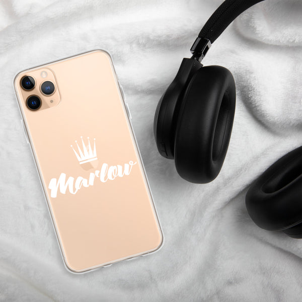 Marlow Crown Logo iPhone Case (Gen 7 - Gen 11)