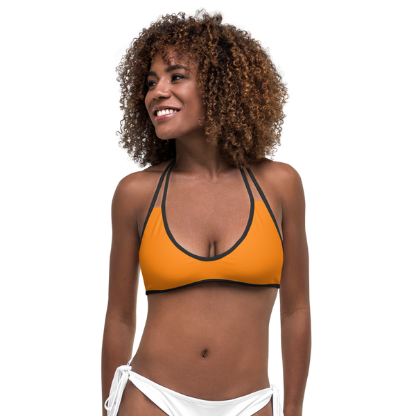 Turmeric Reversible Bikini Top