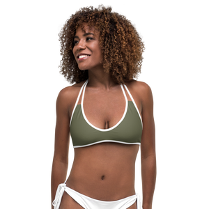 Terrarium Moss Reversible Bikini Top