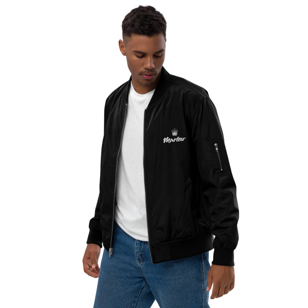 Marlow Crown Logo Premium Recycled Bomber Jacket