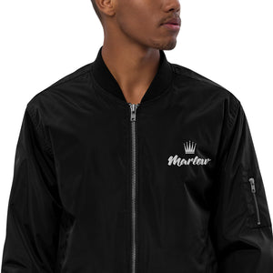 Marlow Crown Logo Premium Recycled Bomber Jacket