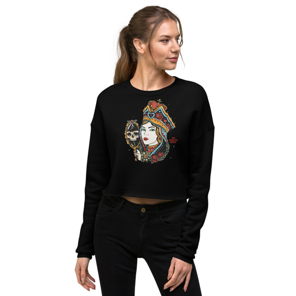 Lucid Queen Crop Sweatshirt