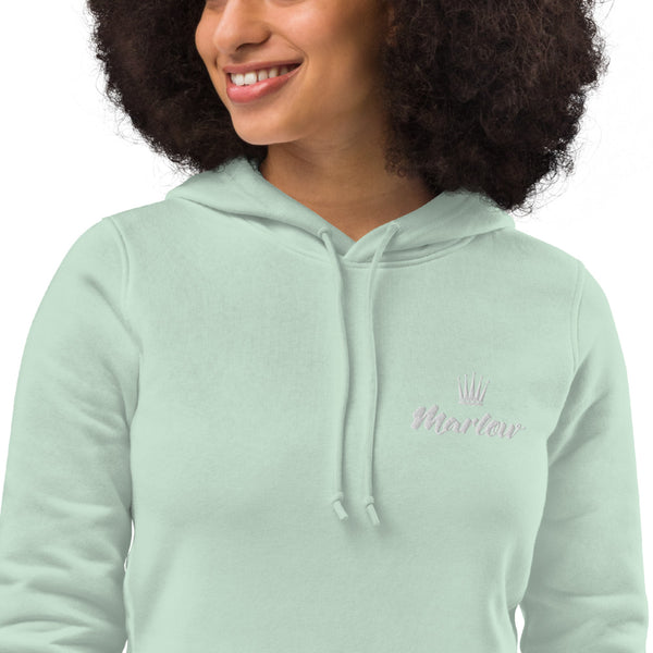 Marlow Crown Logo Women's Eco Fitted Hoodie